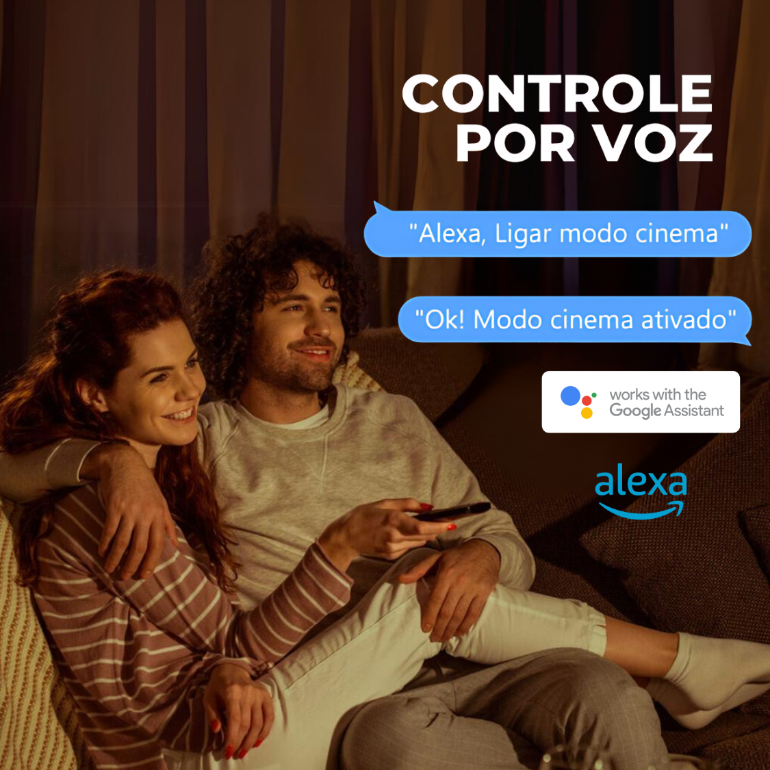 Interruptor Inteligente Touch Com Tomada 20A Wi-Fi 1 Botão Branco Compatível Google Amazon Alexa EKAT-T218-1WB EKAZA - Image 4