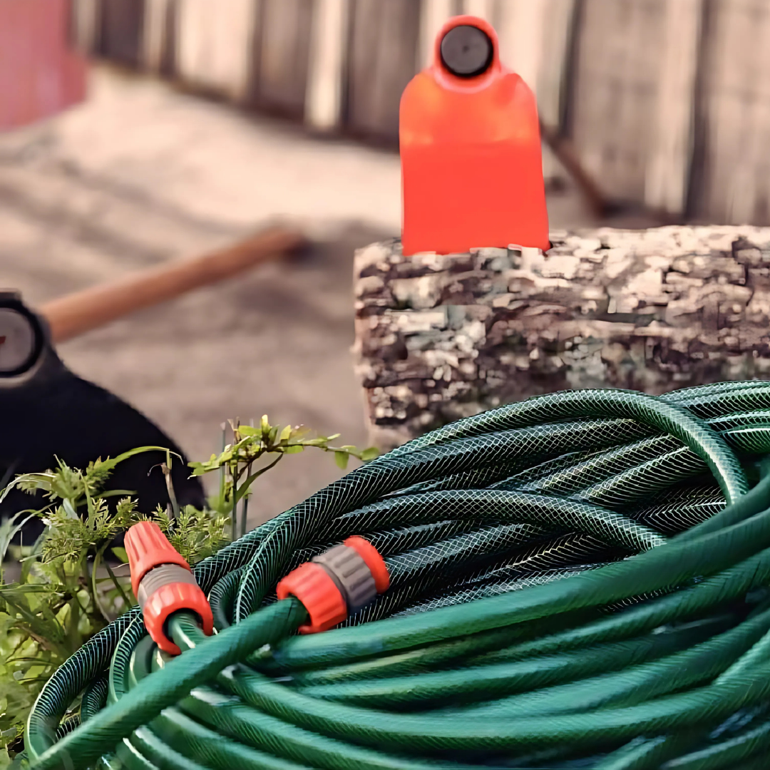 Mangueira Flex Tramontina 20M Com Engate E Esguicho PVC Verde Resistente Flexível Jardim Irrigação - Image 4