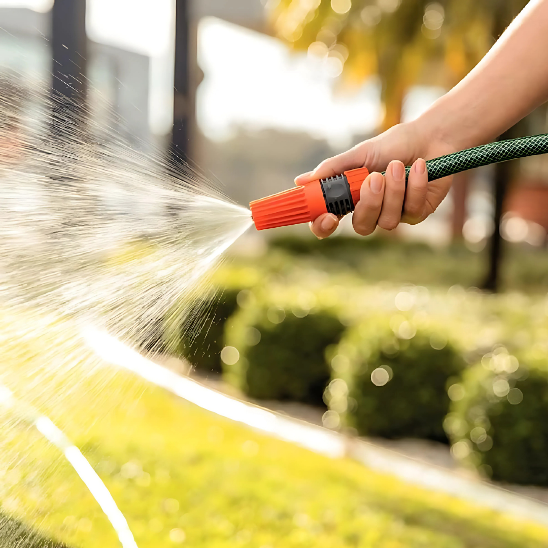 Mangueira Flex Tramontina 20M Com Engate E Esguicho PVC Verde Resistente Flexível Jardim Irrigação - Image 3