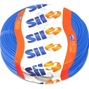 Cabo Flexivel Sil Flexível 1x2.5mm² Azul X 100m Em Rolo