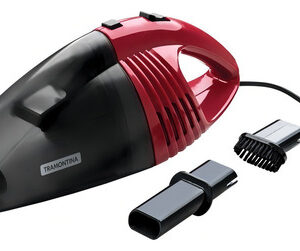 Aspirador Portátil Para Carro 12v 60w - Tramontina Cor Vinho